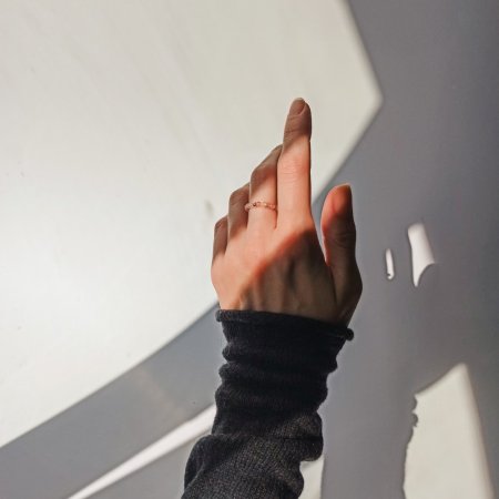 Кільце з натурального Полуничного Кварцу+намистина кольору золото гіпоалерген.сплав d-3мм 15-18р-р на резинці