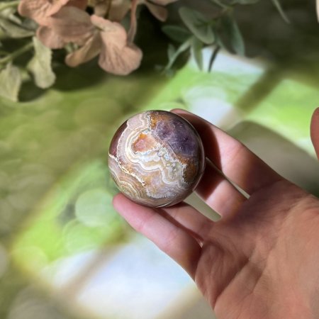 ОДИН В НАЯВНОСТІ! Куля натуральний Шаровий Кварцовий інтер'єрний камінь 52мм 147г